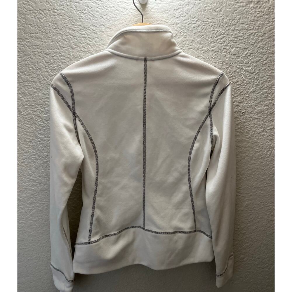 The North Face White Quarter Snap Fleece Pullover XS Athleisure Outdoor - Picture 4 of 6